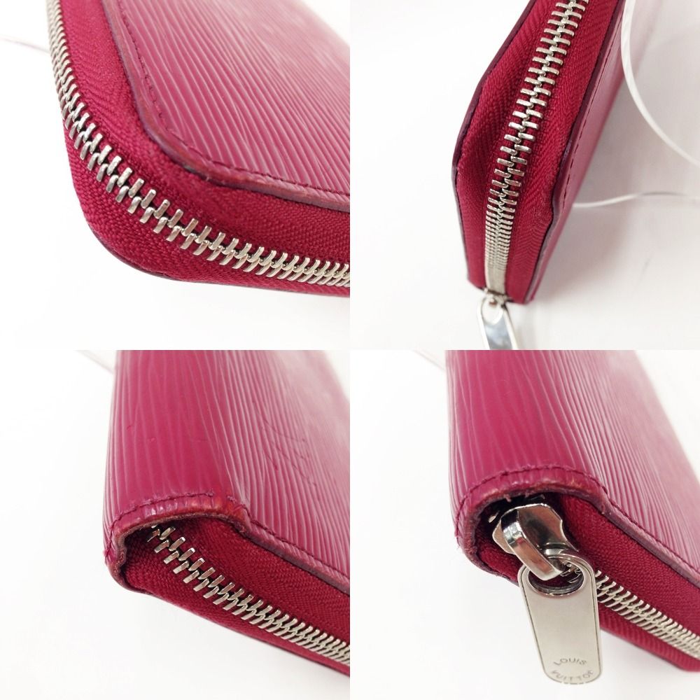 Louis Vuitton Epi Zippy Wallet Fuchsia Long Wallet M60305 Pink