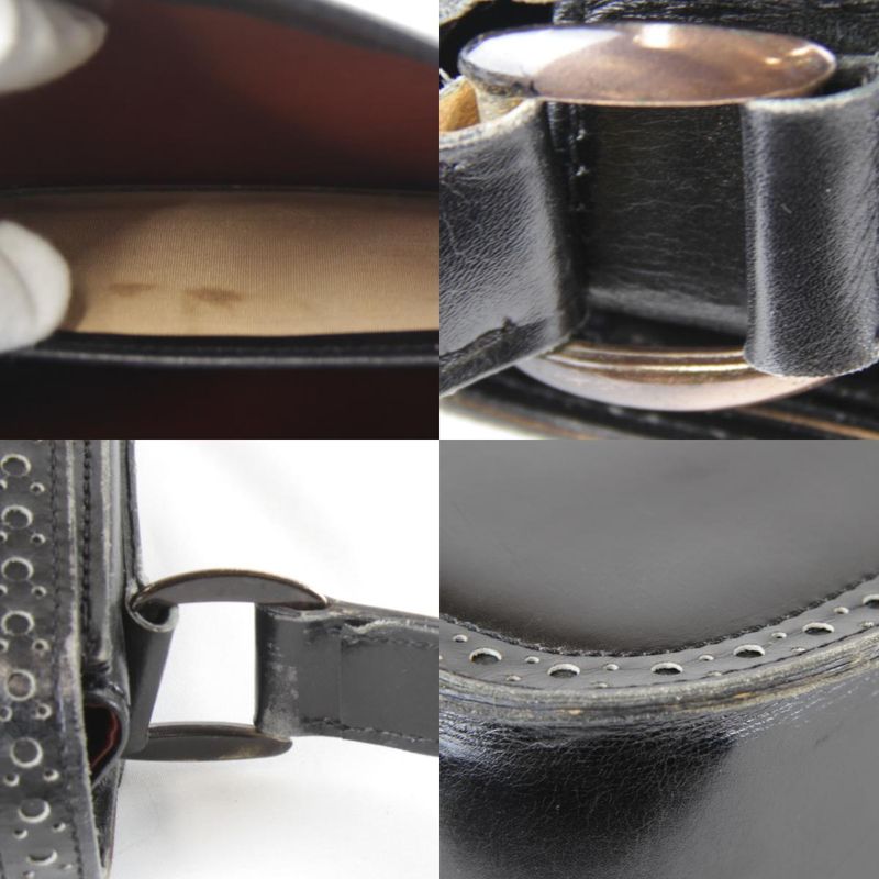 Yves Saint Laurent One Shoulder Bag Shoulder Bag Leather Black