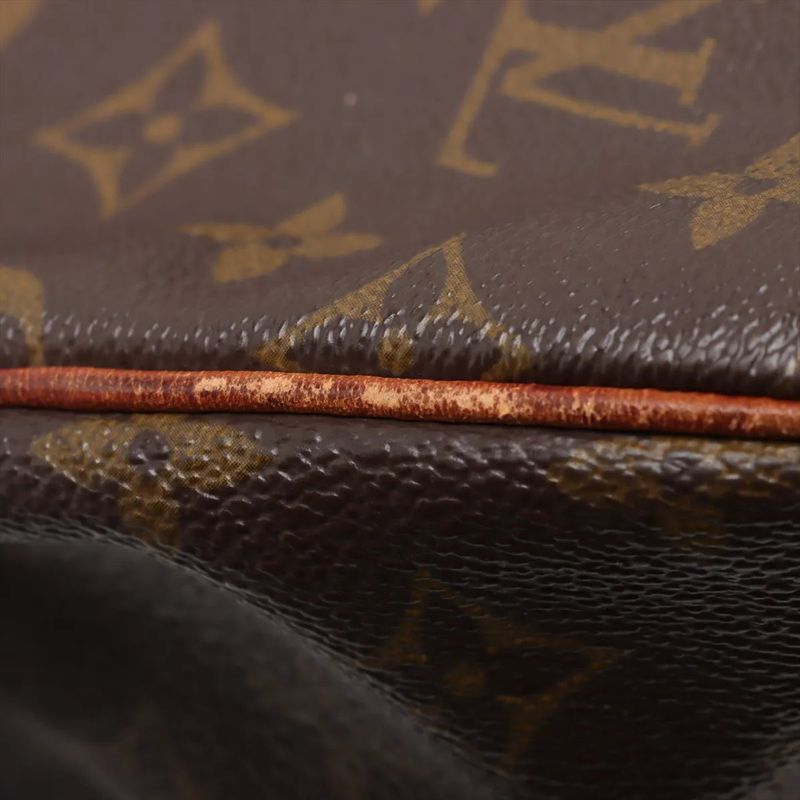 Louis Vuitton Monogram Speedy 30 Leather Handbag Mini Boston M41526 Tote Brown