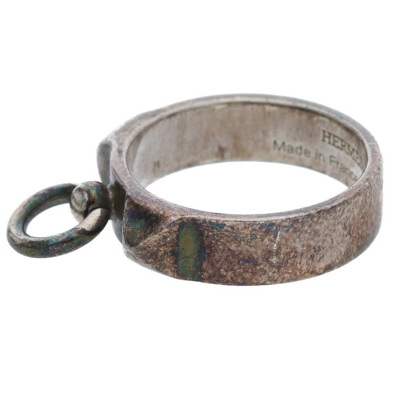 Hermes Collier De Chien PM Silver Collier De Chien PM Silver Ring Men's 9
