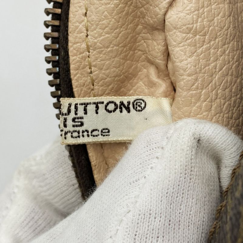 Louis Vuitton Trousse Toilette 23 M47524 Pouch Clutch Bag Brown Monogram Canvas