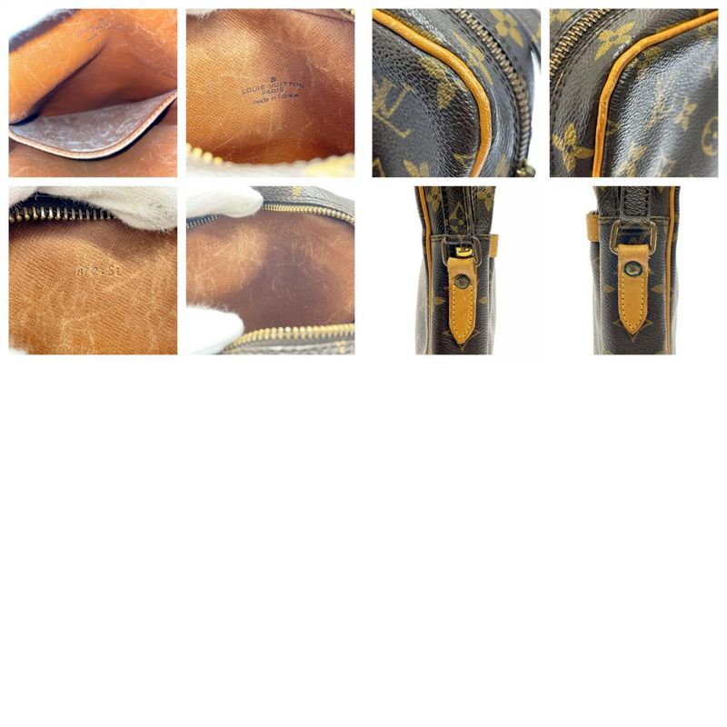 Louis Vuitton M45266 Monogram PVC Danube Shoulder Bag Brown 326582