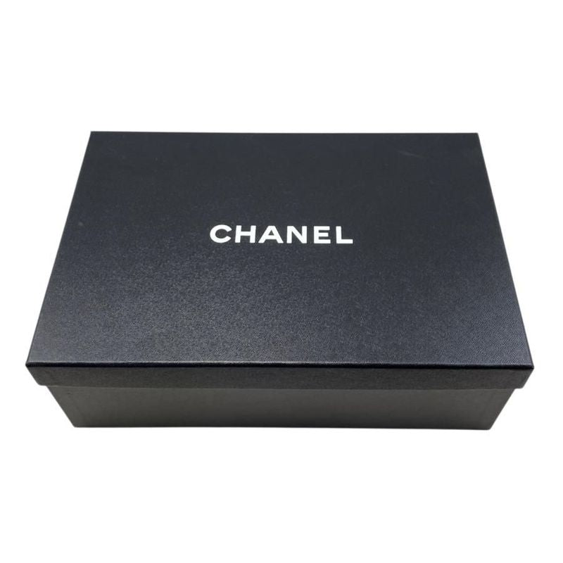 Chanel Loafers Coco Mark Heart Moccasins G45626 B16465 94305 Size 37 Calfskin