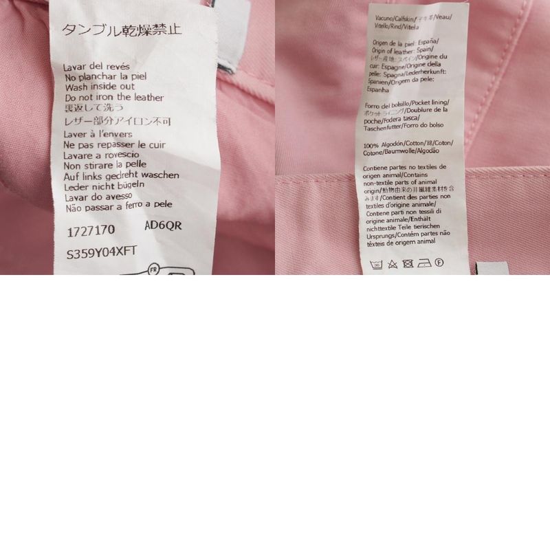 Loewe 25SS Barrel Cotton Trousers Pants Bottoms S359y04xft Pink 32