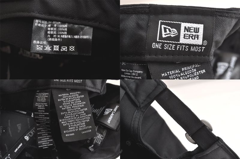 Saint Laurent Nieuw Ella Vintage Cap Canvas Black 2751n