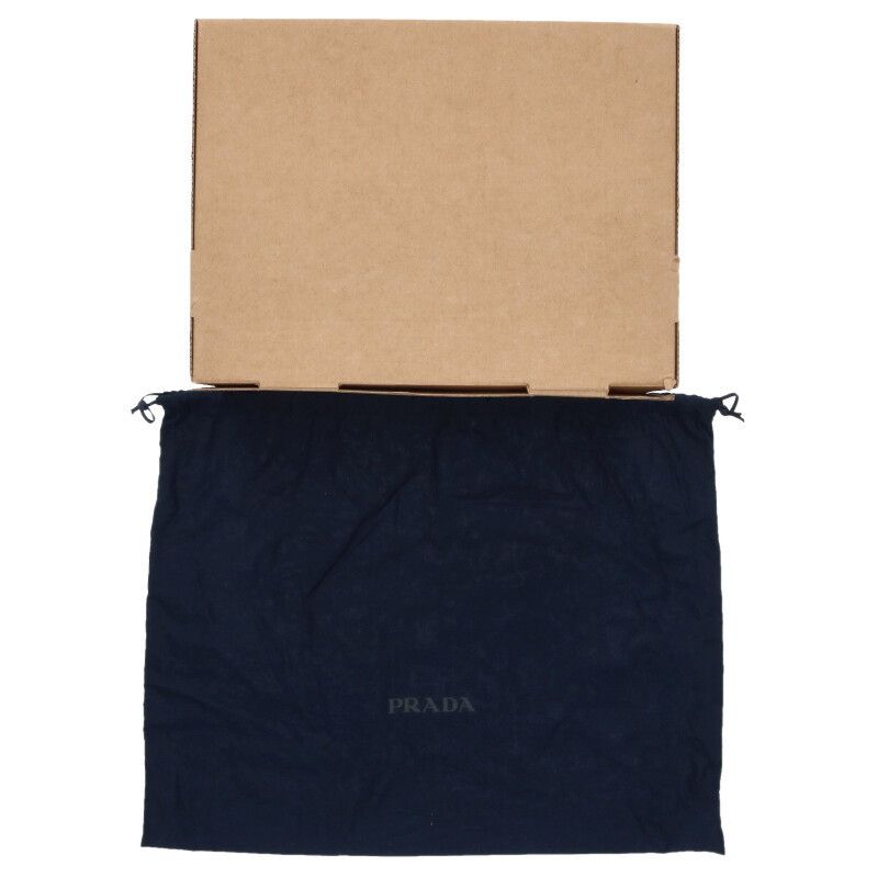 Prada 2hc274 Triangle Plate Suede Hat Men's XL