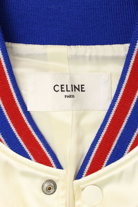 Celine 23SS 2v35n851c Embroidered American Teddy Blouson Men's 50