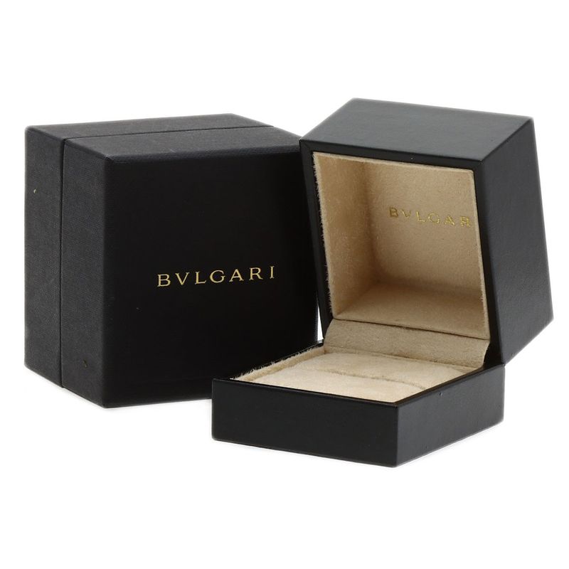 Bvlgari Bulgari Parentesi Cocktail Amethyst Diamond Ring And Ring 18K Pink Gold