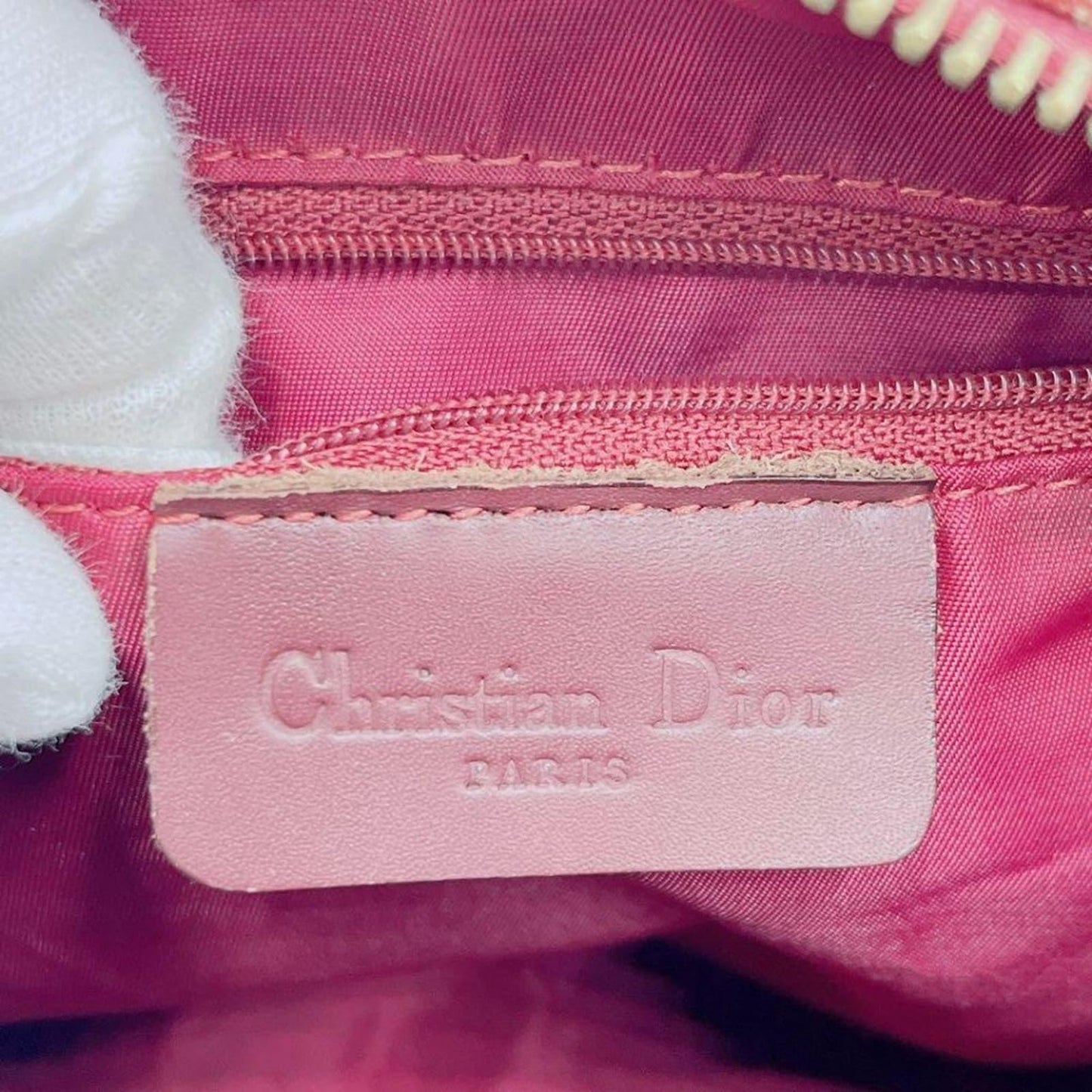 Authentic Dior Mini Trotter Oblique Monogram Logo Boston Bag Duffle Travel Red - The Reluxe