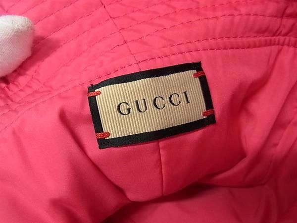 Gucci 729470 Marmont GG 100% Cotton Bucket Hat Bob Hats Hat Size L 58cm