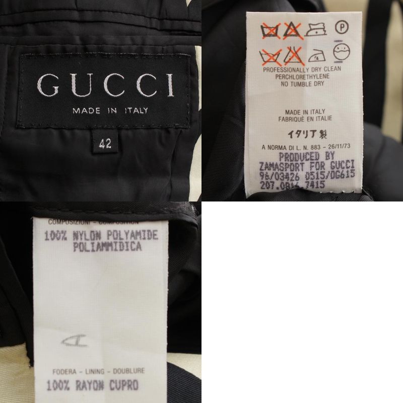 Gucci 1996 Tom Ford Period Zebra Print Logo Gel Button Tailored Jacket Outerwear