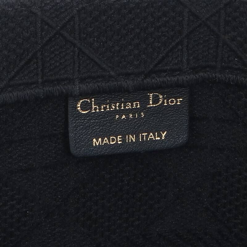 Dior BOOK TOTE Book Tote Cannage Canvas Bag Men's M