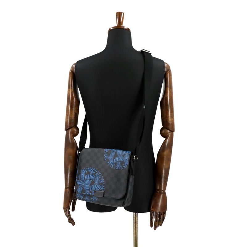 Louis Vuitton Damier Graphite Christopher Nemeth District PM Shoulder Bag