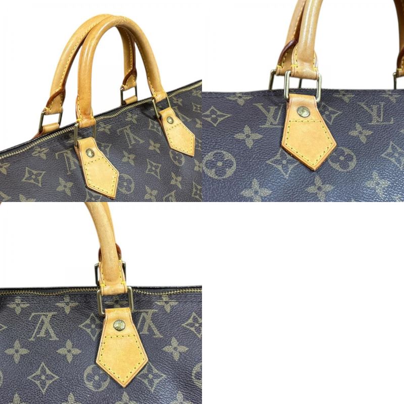 Louis Vuitton Speedy 40 Monogram Handbag Monogram Canvas M41522 Brown Women