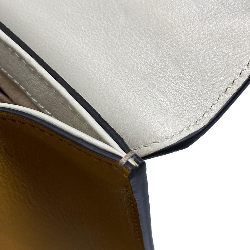 Gucci Shoulder Bag Padlock Small 409487 Beige Dark Brown And Ivory Chain