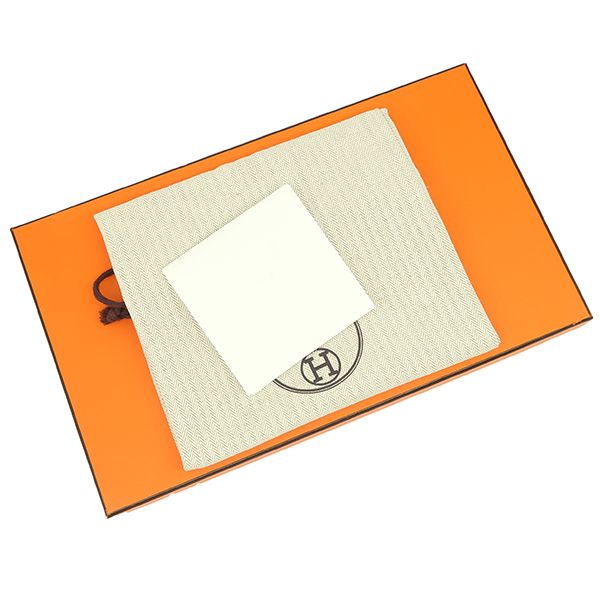 Hermes Handbag Cadenas Bag Tadelaqt Black Silver Hardware Unused Black U Mark