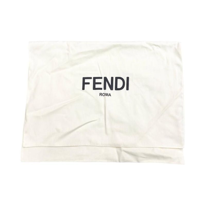 Fendi Long Sleeve High Neck Cut and Sewn Fy0983 Ah19 F0qa1 M Size Logo Plate