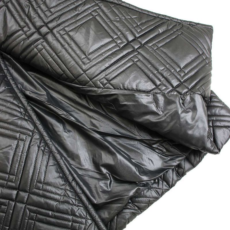 Saint Laurent Paris 21aw Quilted Patted Chester Coat 661456 Black 52