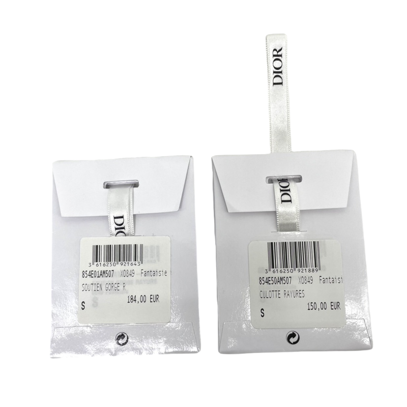 Christian DIOR Sports Bra Shorts Set Innerwear Size S