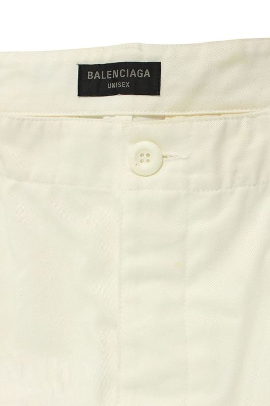 Balenciaga 22AW 720229 Tnp02 Wide Cargo Long Pants Men's XXS