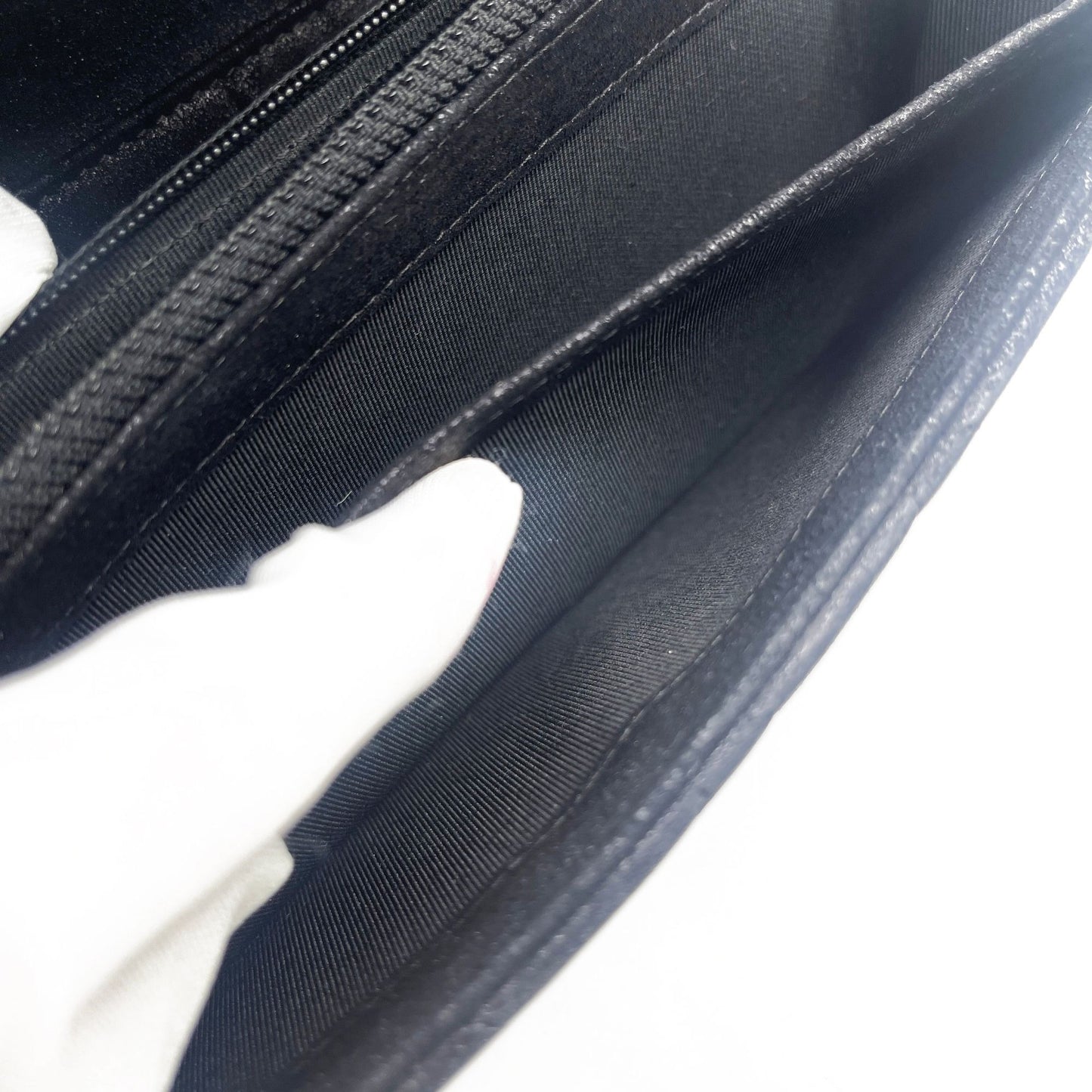CHANEL CC Wild Stitch Lambskin Wallet on Chain Shoulder Crossbody