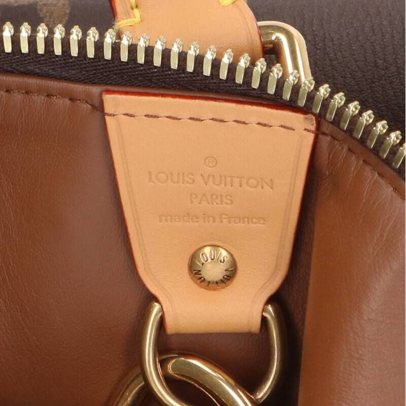 Louis Vuitton M24422 Speedy P9 Bandouliere 40 Monogram Boston Bag Men 40