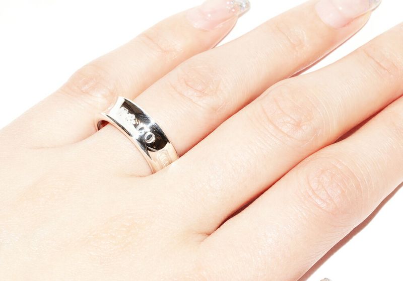 Tiffany & Co Ring SV 1837ring Medium Width 7mm (028in)