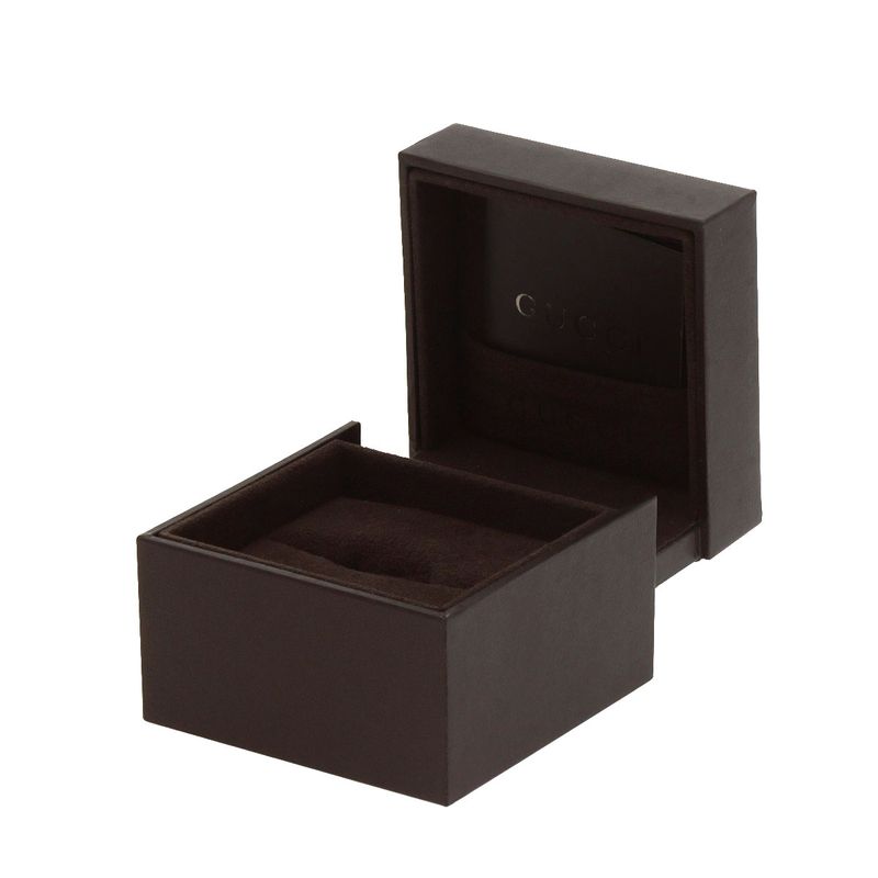 Gucci GG Icon Wide #11 Ring - 18K White Gold Ladies