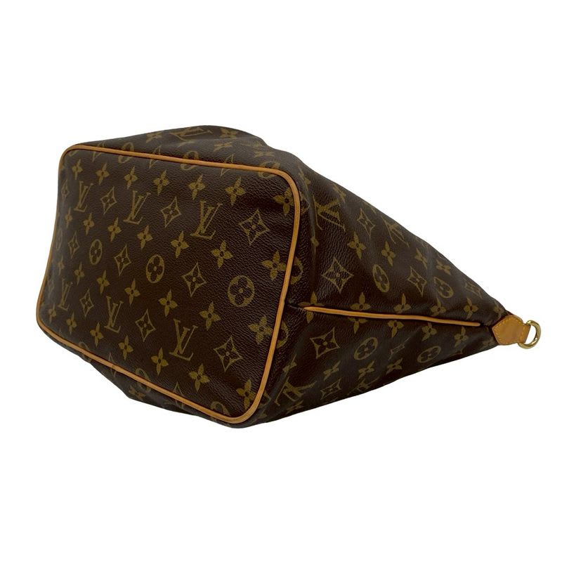 Louis Vuitton Palermo PM Monogram Leather 2-Way Handbag Shoulder Bag Brown 34145