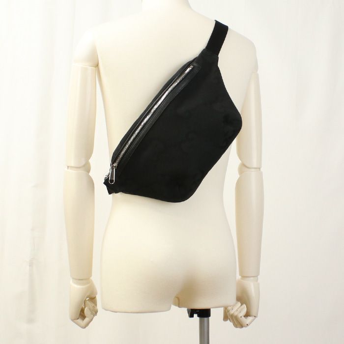 Gucci Belt Bag Jumbo GG 696031 Body Bag Canvas Men's