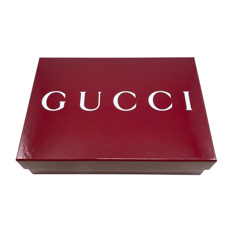 Gucci Shoulder Bag Chain Wallet 497985 Leather Double G Light Blue Beige Gold