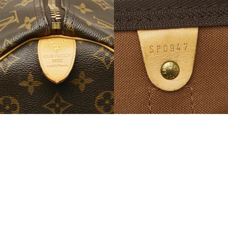 Louis Vuitton Monogram Keepall 55 Boston Bag Travel Bag Travel Bag M41424 Brown