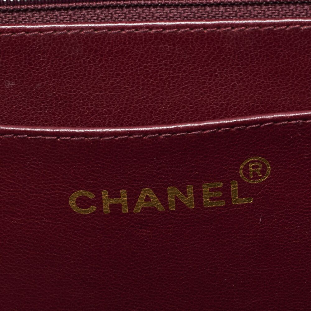 Chanel Shoulder Bag Decacoco Turnlock Matelasse Black Gold Hardware Brand [no