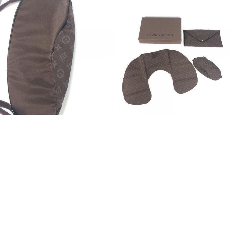 Louis Vuitton Travel Case Voyage Kit M99204 Nylon Brown