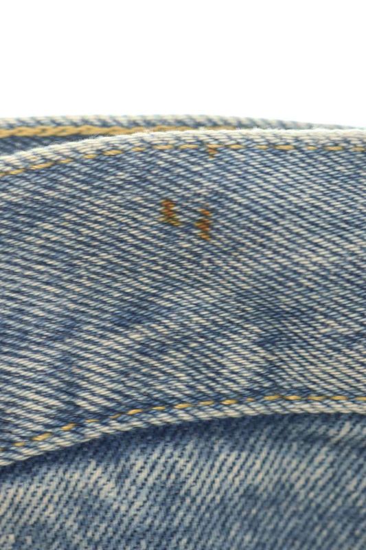 Balenciaga 534520 Tsb06 Knee-hole Washed Denim Pants Men's 32