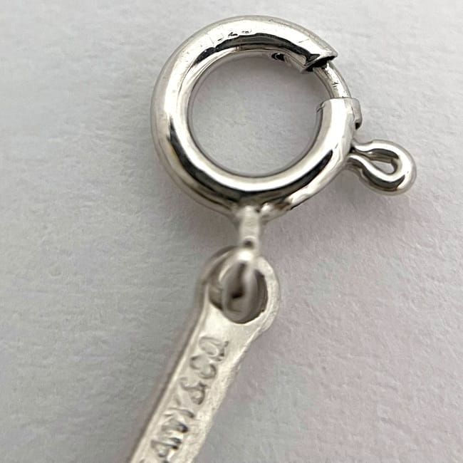 Tiffany & Co Cross Necklace Ec22790 Silver