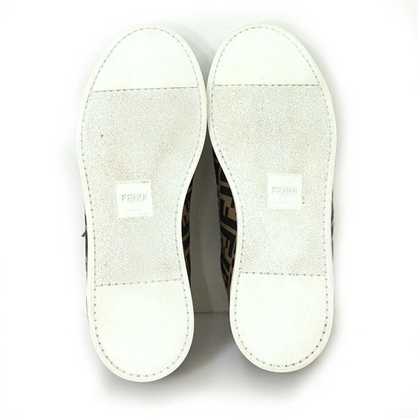 Fendi Technical Fabric Low Top 7e1258 Sneakers Shoes Size 8 400000980130008