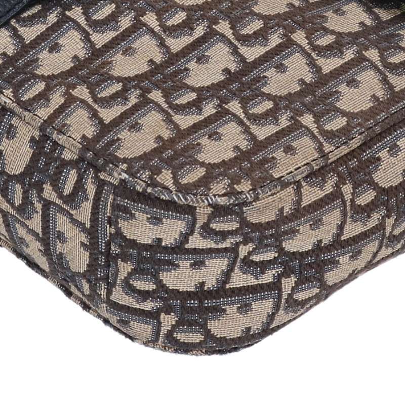 Dior 1adpo049yks Leather Switched Oblique Shoulder Bag Men's