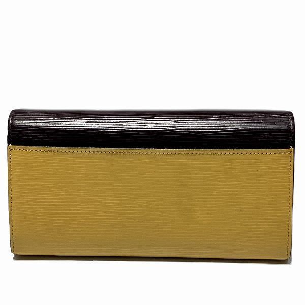 Louis Vuitton Epi Portefeuille Sarah M60529 Mimosa Bicolor Long Wallet Bifold