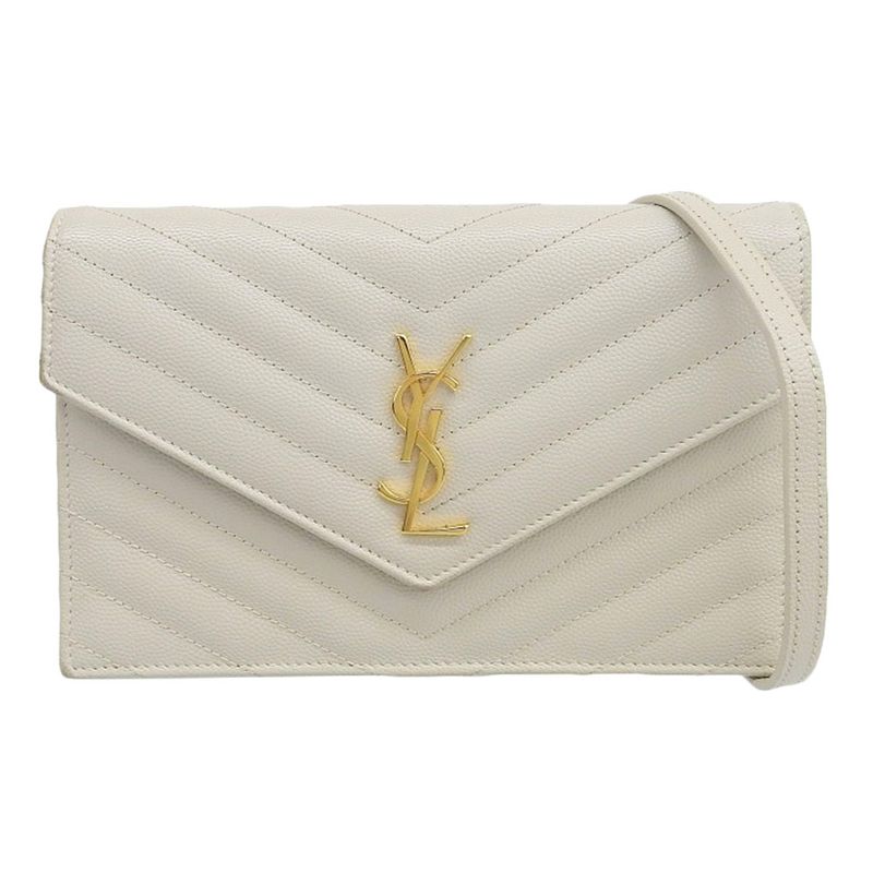 Saint Laurent Chain Wallet 2WAY Clutch Bag Shoulder Bag