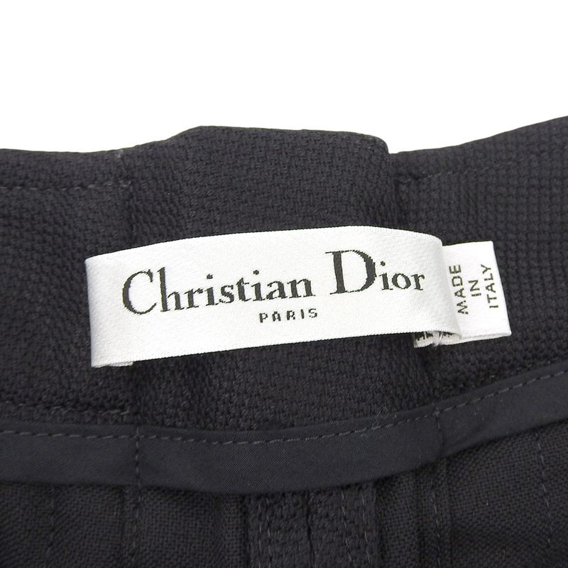Christian DIOR 2024 Item 441j08a1758 Sailor Miniskirt 40 Back Lace-up Braided