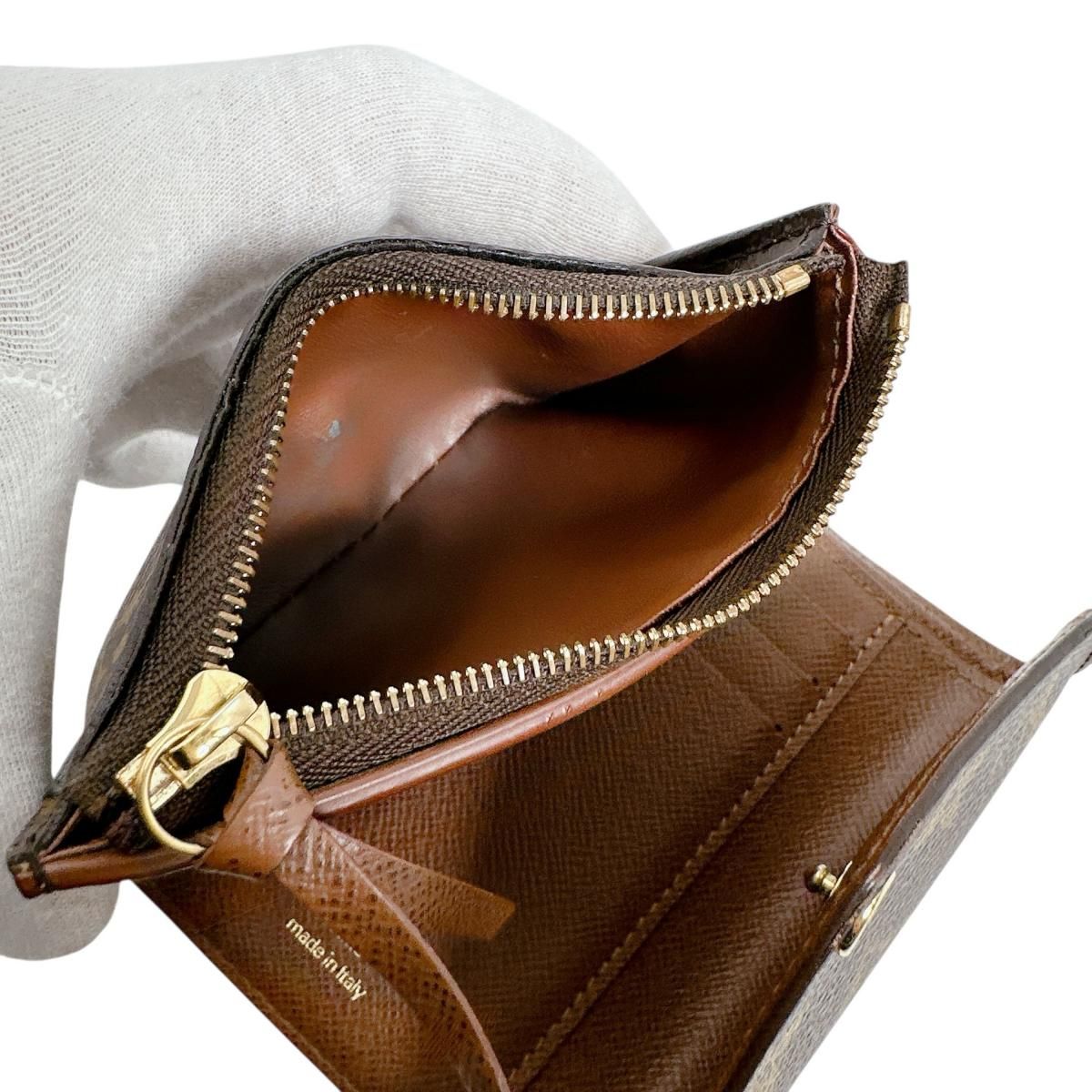 Louis Vuitton Monogram Trifold Wallet Portefeuille Victorine
