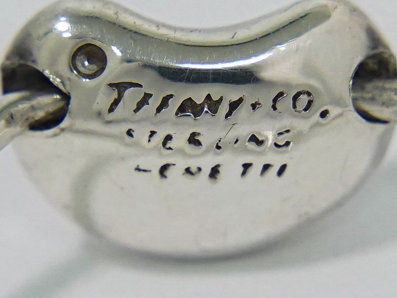 Authentic Tiffany & Co Tiffany & Co Bean Sterling Ring #7.5 Silver Bean Jewelry