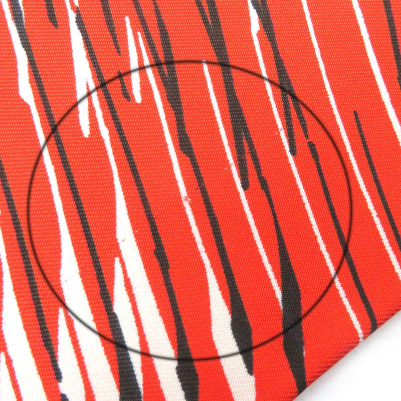 Hermes 100% Silk Snood Scarf Neck Warmer Orange White Black With Box Made In
