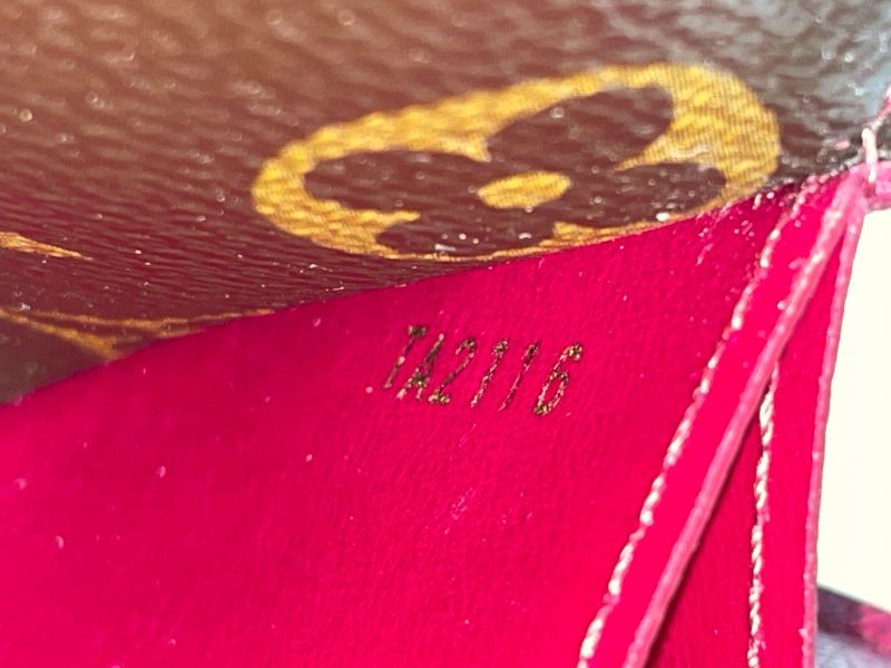 Louis Vuitton Monogram Portefeuille Emilie Zipper Long Wallet M41943 Brown ×