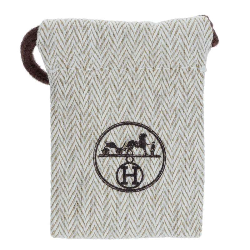 Hermes Olympe PM Box Calf Hoop Earrings Men's