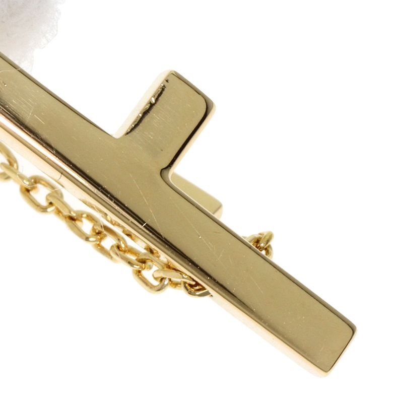 Gucci Separate Cross Necklace 18K Yellow Gold Ladies