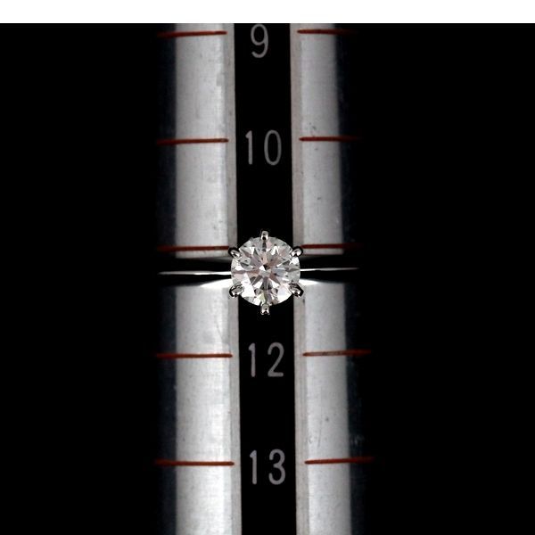 Tiffany & Co Solitaire 051ct Diamond Ring I-vvs1-3ex Pt950