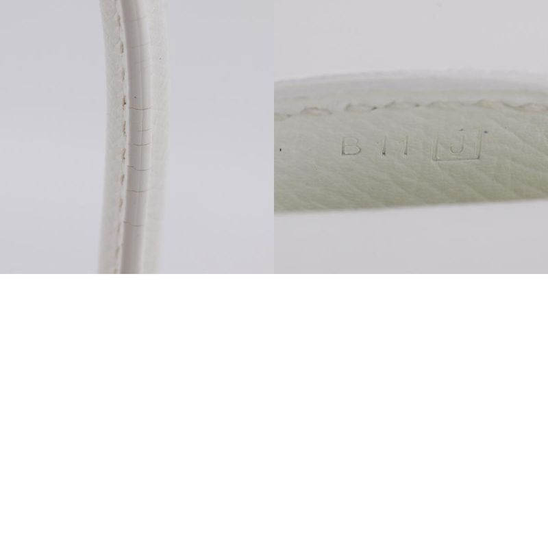 Hermes Paris Bombay PM Vaux Epson White □J Ladies Handbag