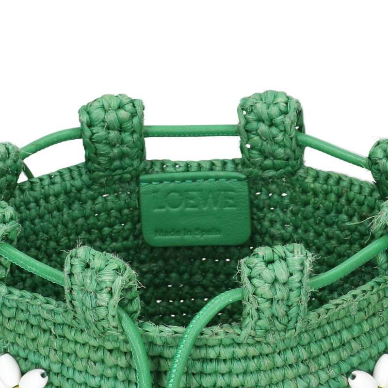 Loewe Flower Bead Decorated Shoulder Bag Men's